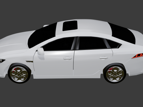 BYD Qin Modèle 3D