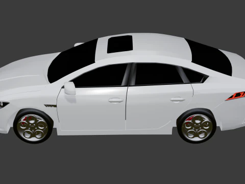 BYD Qin 3D Model