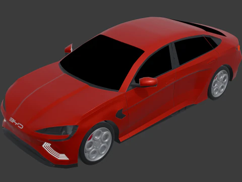 Sello BYD Haibao Modelo 3D