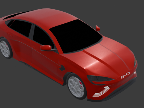 BYD Seal Haibao 3Dモデル