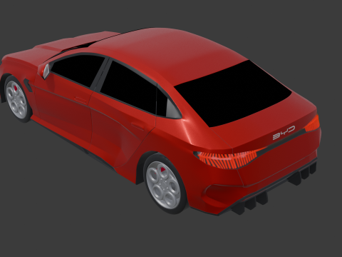 BYD Seal Haibao 3Dモデル