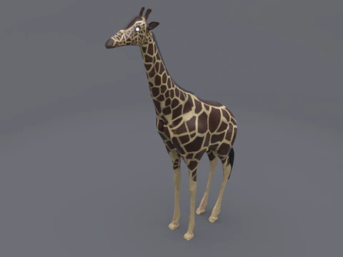 Giraffe 3D Model