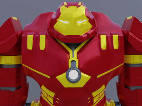 Hulkbuster Modèle 3D