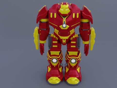 Hulkbuster Modelo 3D