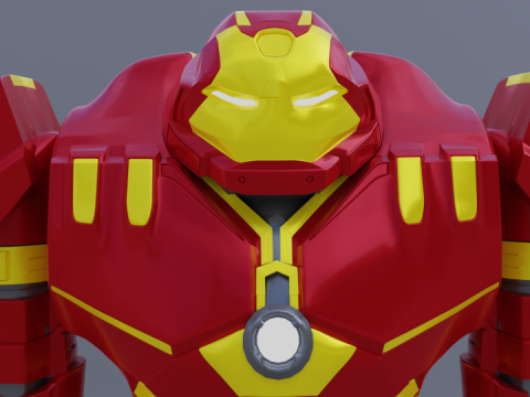 Hulkbuster Modelo 3D