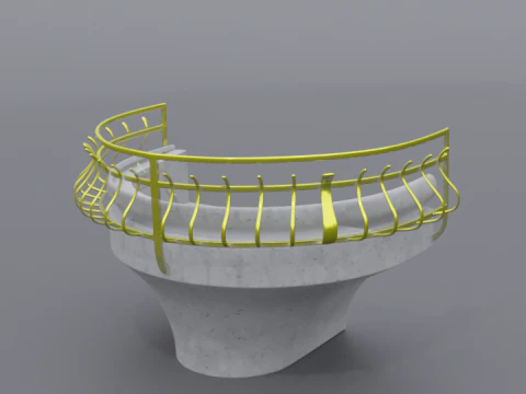 Balcony 3D Model