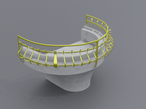 Balcony 3D Model