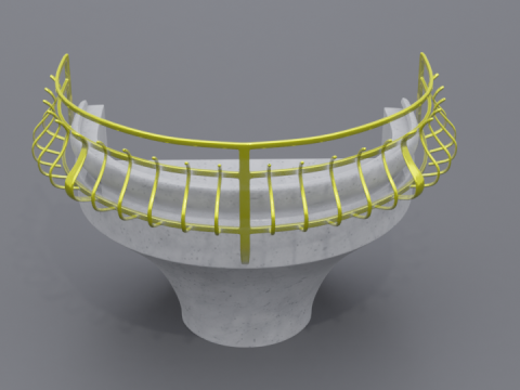 Balcony 3D Model