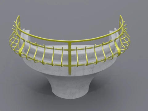 Balcony 3D Model