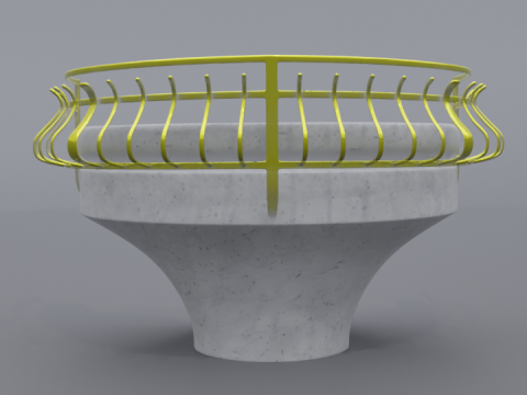 Balcony 3D Model