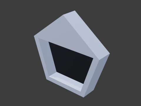Black portal 3D Model