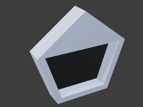 Black portal 3D Model