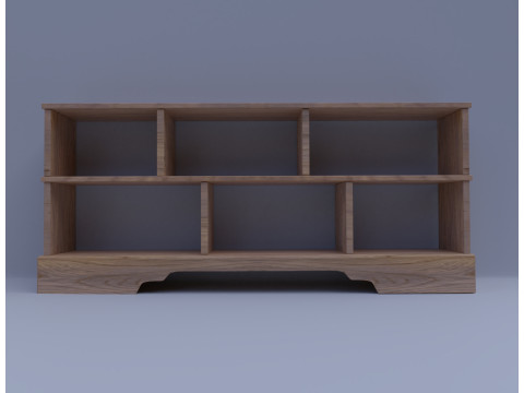 Bookshelf Modelo 3D