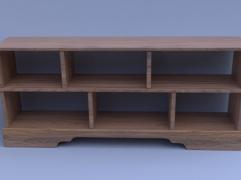 Bookshelf 3D Model