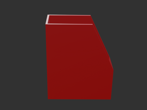 Box file Modello 3D
