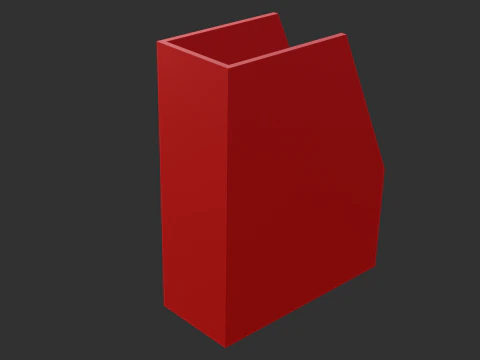 Box file 3D Model