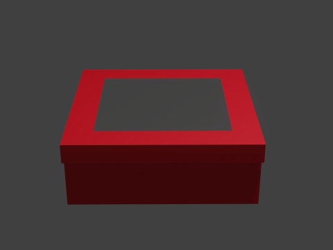 Box for cake Modelo 3D