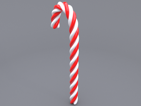 Candy cane Modelo 3D