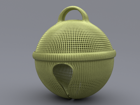 Cat bell 3D Modell