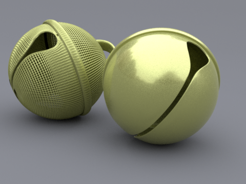 Cat bell 3D Modell
