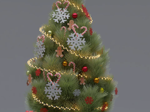 Christmas tree 3D Model