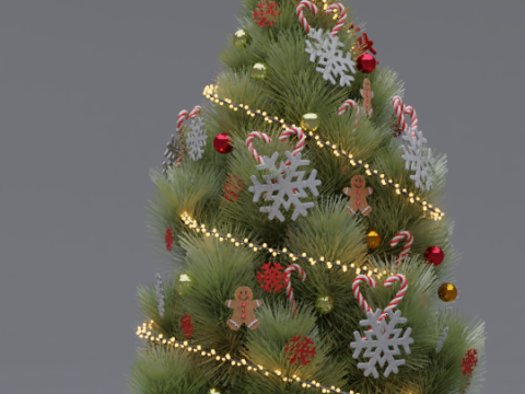 Christmas tree Modelo 3D