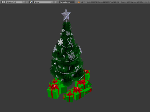 Christmas tree Modelo 3D