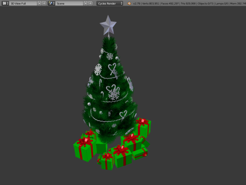 Christmas tree Modelo 3D