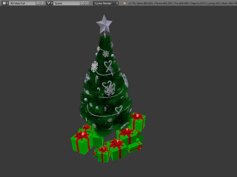 Christmas tree 3D Model