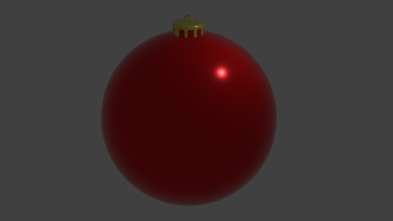 Christmas ball Model 3D .c4d .max .obj .3ds .fbx .stl .blend 