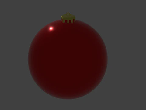 Christmas ball 3D Model
