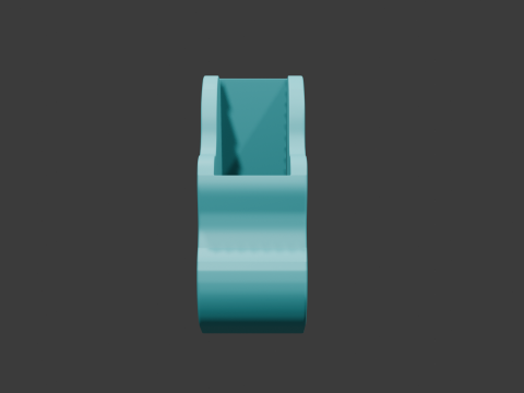 Cloud flower pot 3D Model