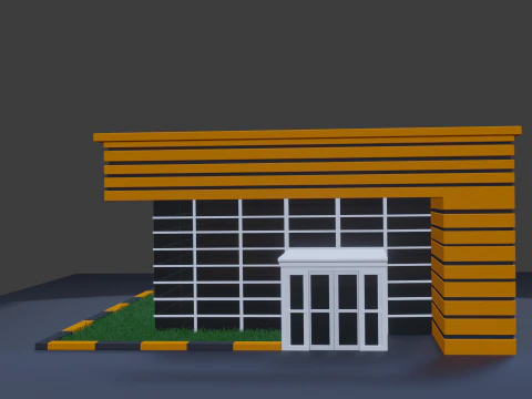 Negozio di contenitori Modello 3D