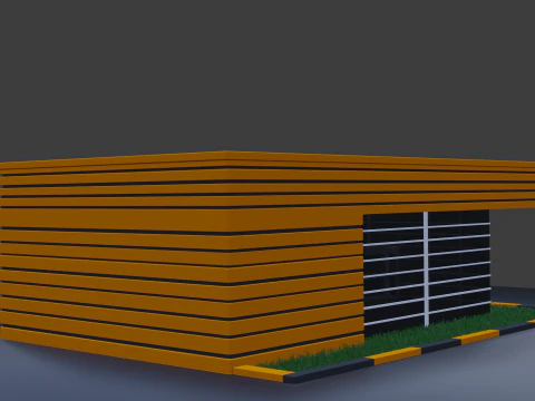 Container store 3D Model