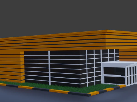 Container store 3D Model