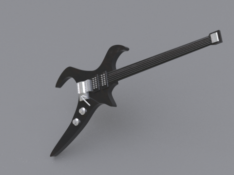 Electric Guitar 3Dモデル
