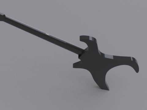 Electric Guitar Modello 3D