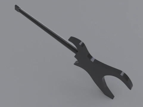 Electric Guitar 3D Model