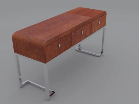 Escritorio tipo folio Modelo 3D