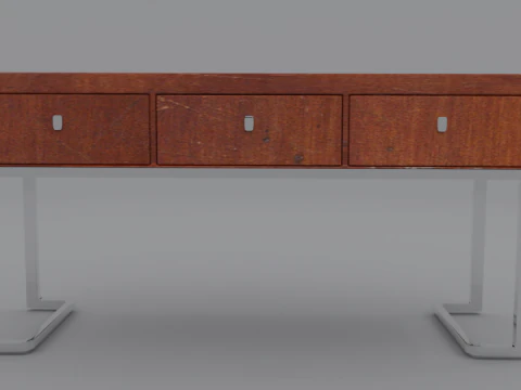 Folio desk 3D Model