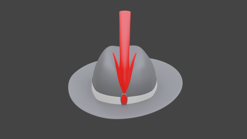 Hat 1 Modelo 3D .c4d .max .obj .3ds .fbx .stl .blend 
