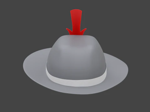 Hat 1 3D Model