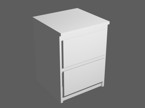 Ikea malm 3D 모델
