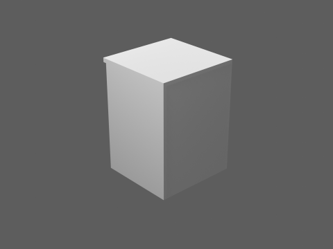 Ikea malm 3D 모델