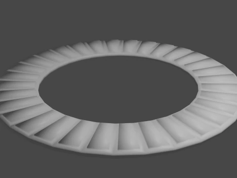 Cakram kopling Model 3D