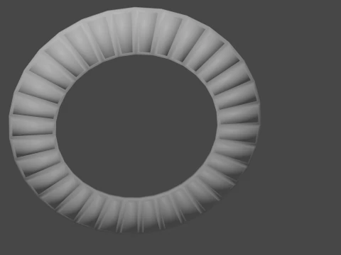 Cakram kopling Model 3D