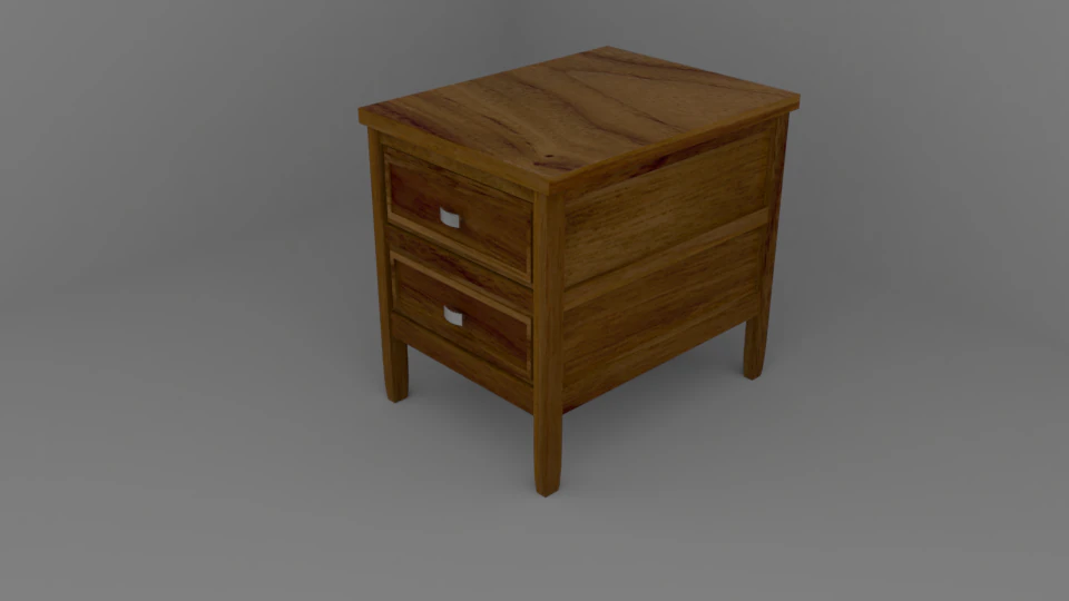 End table larimer 3D Model .c4d .max .obj .3ds .fbx .stl .blend