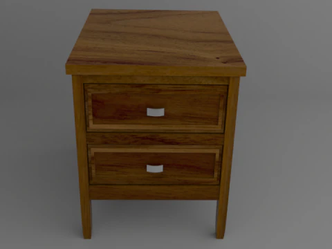 End table larimer 3D Model