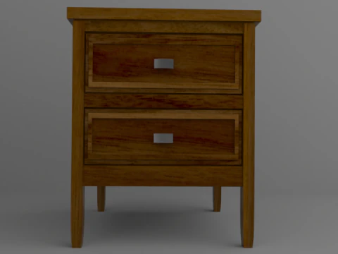 End table larimer 3D Model
