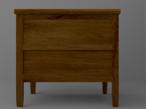 End table larimer 3D Modell
